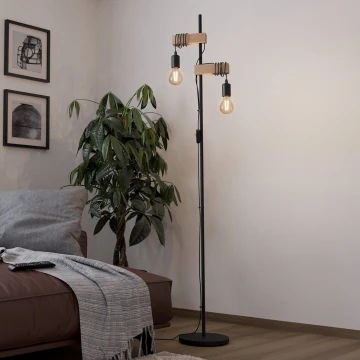 Eglo - Lampadaire 2xE27/10W/230V