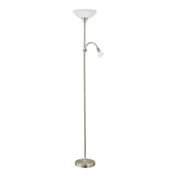 Eglo - Lampadaire LED 1xE27/7W LED + 1xE14/4W LED