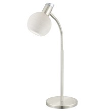 Eglo - Lampe de table LED MY CHOICE 1xE14/4W/230V chrome/blanc