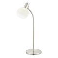 Eglo - Lampe de table LED MY CHOICE 1xE14/4W/230V chrome/blanc