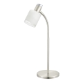 Eglo - Lampe de table LED MY CHOICE 1xE14/4W/230V chrome/blanc