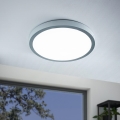 Eglo - plafonnier LED 1xLED/25W/230V argent rond 4000K