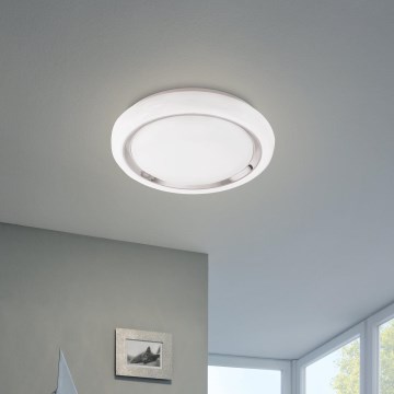 Eglo - Plafonnier LED RGBW à intensité variable CAPASSO-C LED/17W/230V