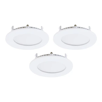 Eglo - SET 3x Spot encastrable LED FUEVA-RW 1xLED/2,8W/230V