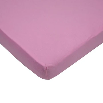 EKO - Drap imperméable avec une bande élastique JERSEY 120x60 cm rose