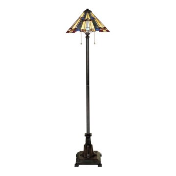 Elstead QZ-INGLENOOK-FL - Lampadaire INGLENOOK 2xE27/60W/230V