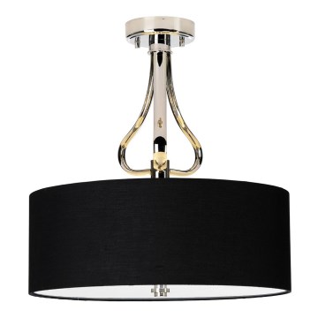 Elstead - Suspension-barre LED salle de bain FALMOUTH 1xG9/3W/230V IP44 noir/chrome brillant