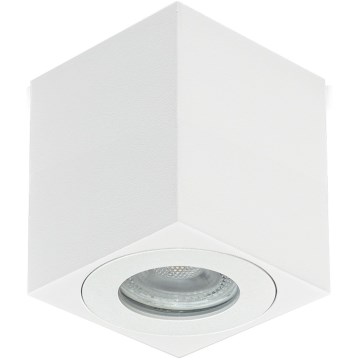 Emithor 48622 - Spot salle de bain ALUX 1xGU10/35W/230V IP44 carré blanc