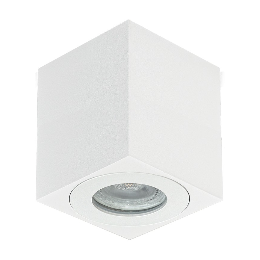 Emithor 48622 - Spot salle de bain ALUX 1xGU10/35W/230V IP44 carré blanc