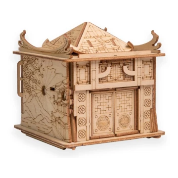 EscapeWelt - Puzzle en bois Maison du dragon