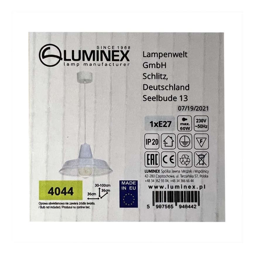 Euluna - Suspension filaire CLASS 1xE27/60W/230V