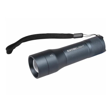 Extol - Lampe torche LED/3xAAA IP54 anthracite