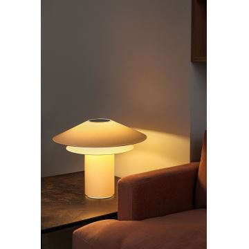 FARO 20069 - Lampe de table SHAN 1xE27/15W/230V papier sulfurisé crème