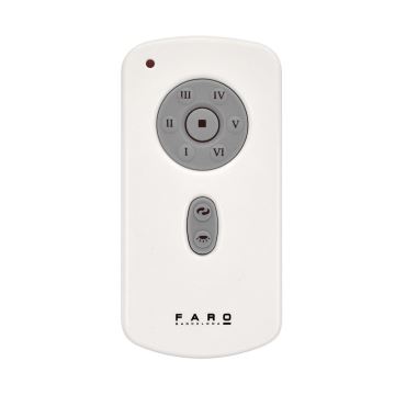 FARO 33381 - Ventilateur de plafond ETERFAN transparent d. 128 cm + télécommande