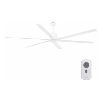 FARO 33461A - Ventilateur de plafond ANDROS XL blanc d. 213 cm + télécommande