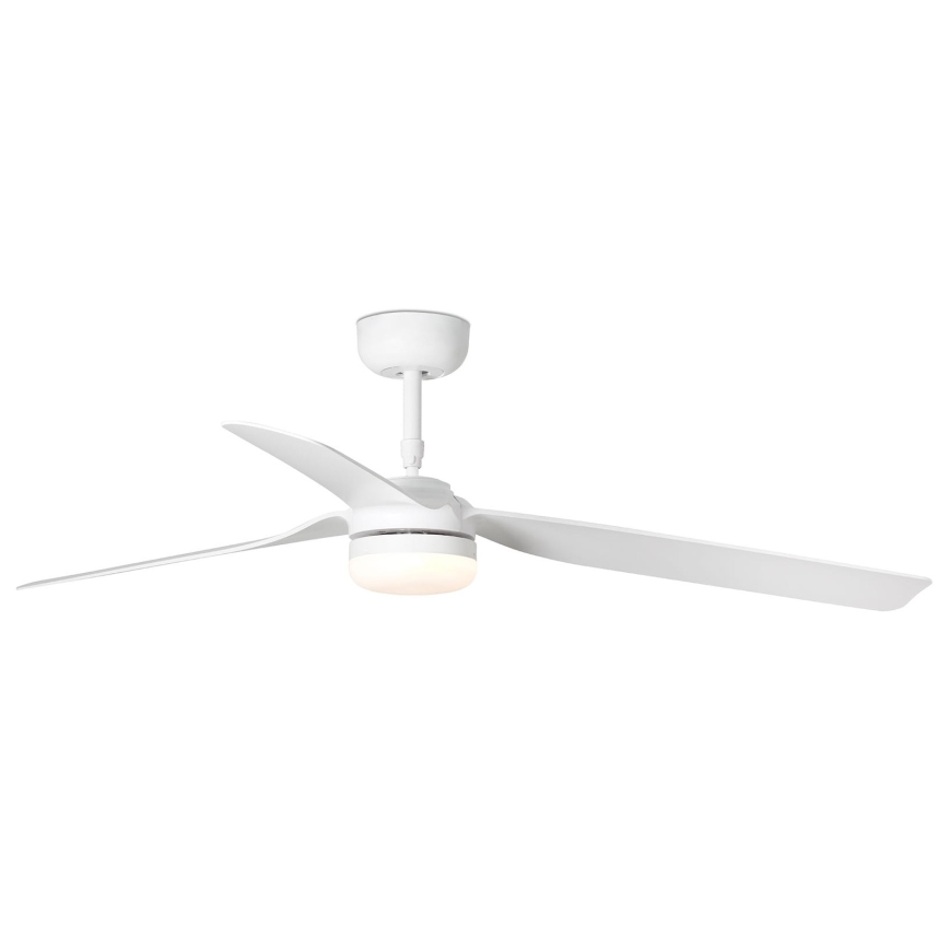 FARO 33814WP-20 - Ventilateur de plafond à intensité variable PUNT M LED/24W/230V 3000K/4200K/6500K blanc d. 130 cm SMART + télécommande