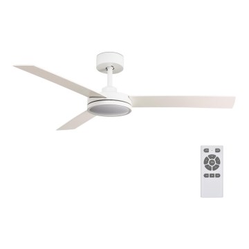 FARO 34260 - Ventilateur de plafond BARTH LED/24W/230V 2700/4350/6000K blanc + télécommande