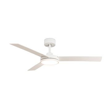 FARO 34260 - Ventilateur de plafond BARTH LED/24W/230V 2700/4350/6000K blanc + télécommande