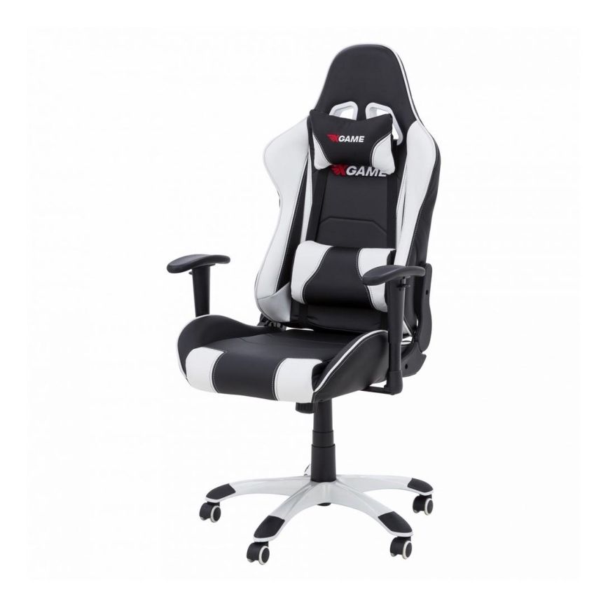 Fauteuil gaming noir/blanc