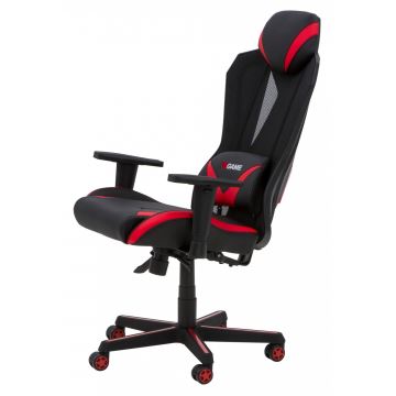 Fauteuil gaming noir/rouge