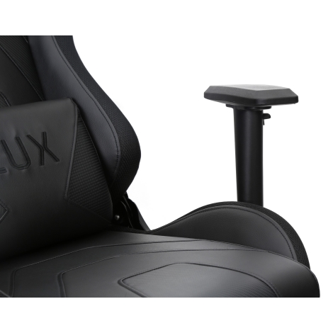 Chaise gaming RANUM avec LED noir