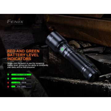 Fenix C7 - Lampe torche rechargeable à intensité variable 1xLED/1x21700 IP68 3000 lm 68 h