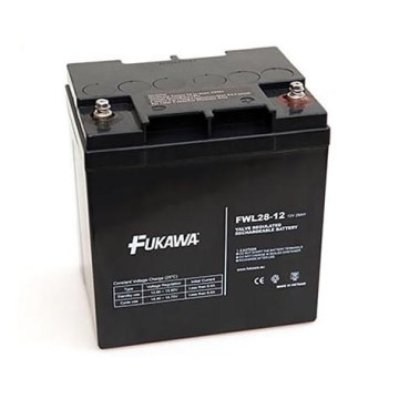 FUKAWA FWL 28-12 - Batterie au plomb 12V/28Ah/culot M5