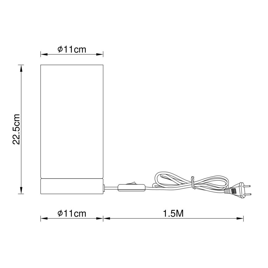 Globo - Lampe de table 1xE14/25W/230V