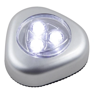 GLOBO 31909 - Lampe d'orientation LED FLASHLIGHT 4xLED/0,21W/3xMicro (AAA)1,5V