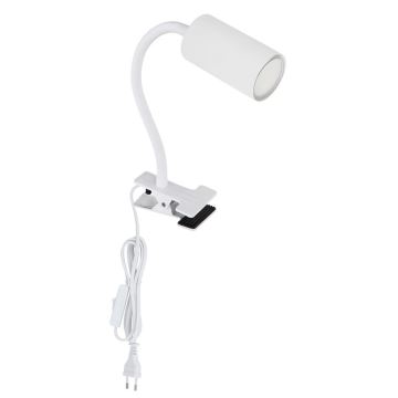 Globo - Lampe flexible avec clip 1xGU10/25W/230V
