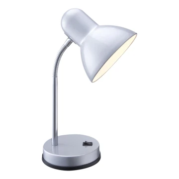 Globo - Lampe de table 1xE27/40W/230V argent
