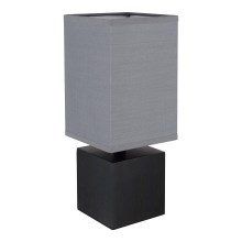 Globo - Lampe de table 1xE27/7W/230V gris/noir