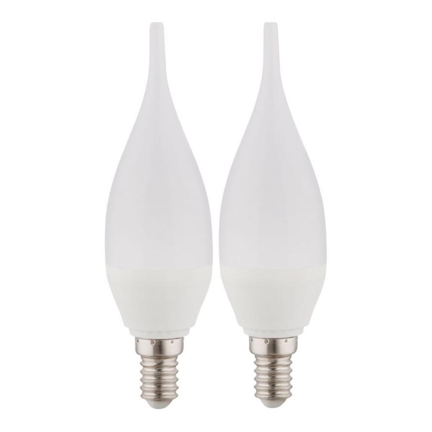 Globo - LOT 2x Ampoule LED E14/3W/230V 3000K