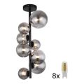 Globo - Suspension avec tige LED 8xG9/3W/230V