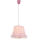 Globo - Suspension filaire enfant 1xE27/60W/230V rose