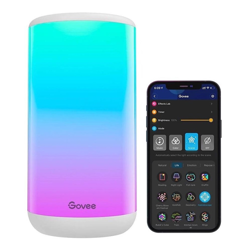 Govee - Aura SMART RGBIC Lampe de table Wi-Fi