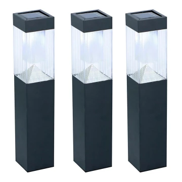 Grundig - LOT 3x Lampe solaire LED/1,2V 6,5x35,5cm