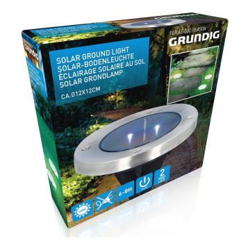 Grundig - Spot solaire LED 2xLED/1,2V