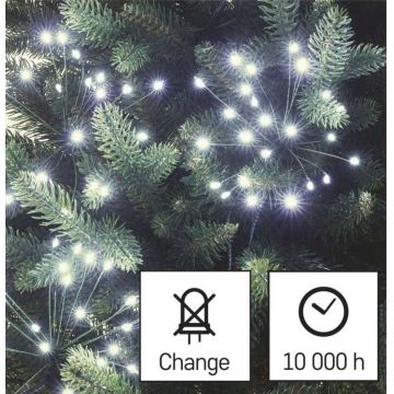 Guirlande de noël 300xLED/8,2m blanc froid