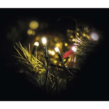 Guirlande de Noël extérieure LED 80xLED/13m IP44 blanc chaud