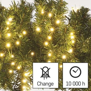 Guirlande de Noël LED 600xLED/17m IP44 blanc chaud