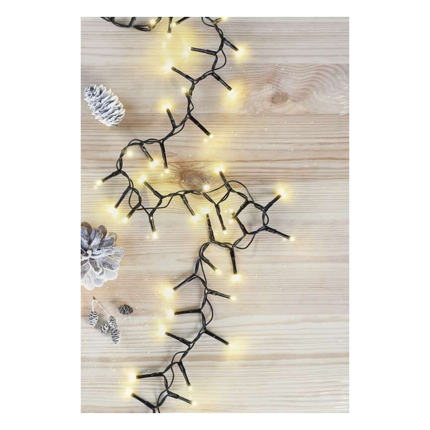 Guirlande de Noël LED extérieur 400xLED/13m IP44 blanc chaud