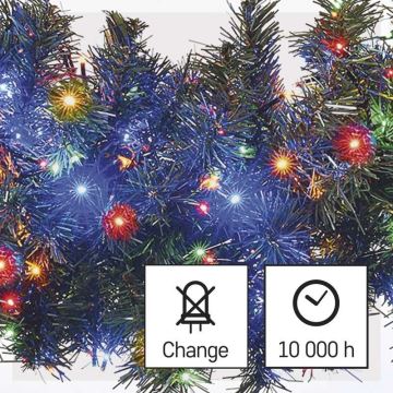 Guirlande de Noël LED extérieur 600xLED/17m IP44 multicolore