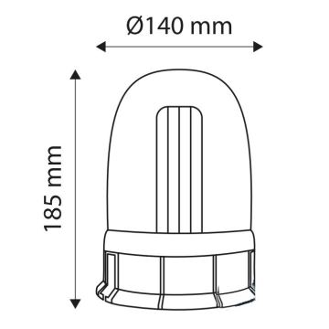 Gyrophare LIGHT LED SMD 5730/12-24V