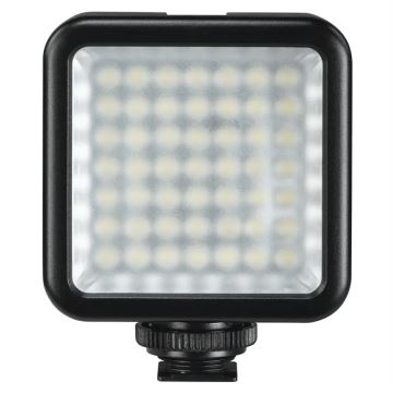 Hama - LED Lumière à intensité variable pour téléphones, appareils photo et caméras LED/5,5W/2xAA