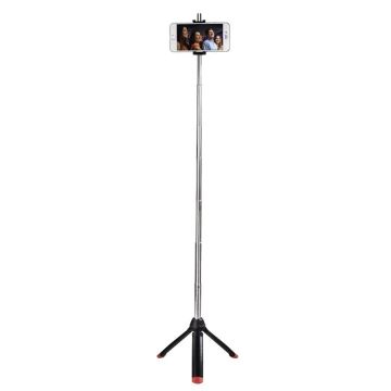 Hama - Trépied 4en1 pour appareils photo, caméras GoPro, smartphones et selfies 90 cm