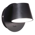 Ideal Lux - Applique murale GIM LED/6W/230V noir