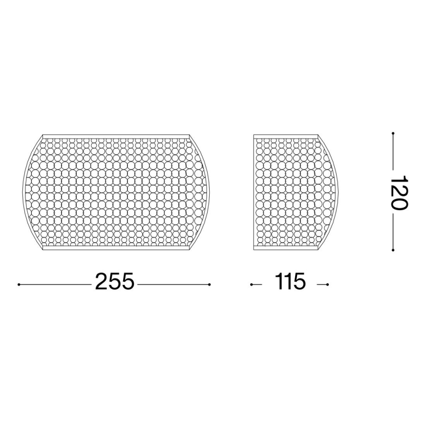 Ideal Lux - Applique murale LED en cristal PASHA 3xG9/3W/230V