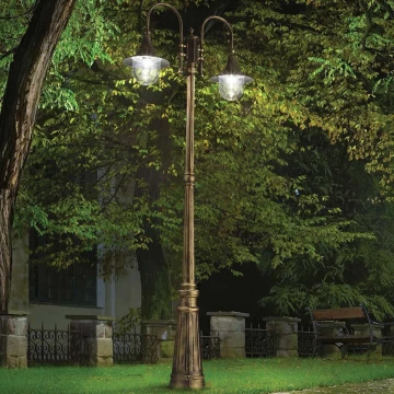 Ideal Lux - Lampadaire extérieur 2xE27/60W/230V