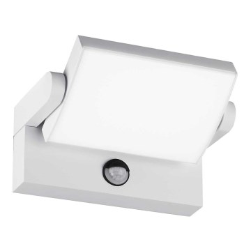 Ideal Lux - LED Applique murale extérieure avec détecteur SWIPE LED/20,5W/230V IP54 blanc